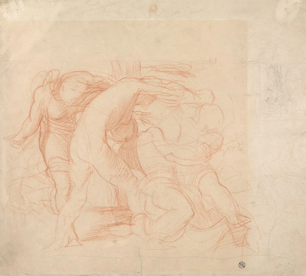 Alfred Émile Stevens - 176, Studio per il Massacro degli Innocenti, Yale Center for British